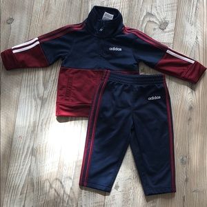 adidas Baby Boys' Jacket and Pant Set